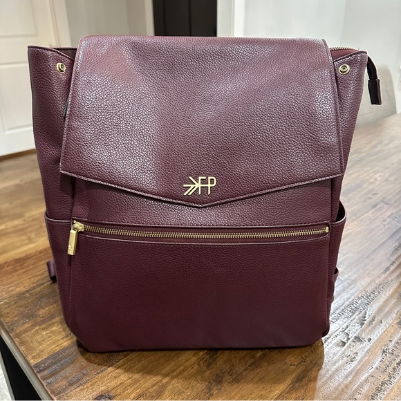 Freshly Picked Burgundy Backpack - Picture 1 of 9